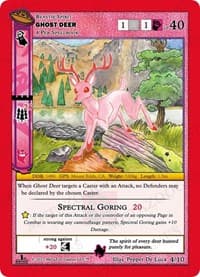 Ghost Deer - UFO: First Edition Release Event Deck - MetaZoo card