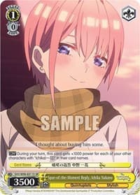 Spur-of-the-Moment Reply, Ichika Nakano (SR) - The Quintessential Quintuplets 2 - Weiss Schwarz card