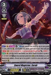 Sword Magician, Sarah - D-VS05: V Clan Collection Vol.5 - Cardfight Vanguard card