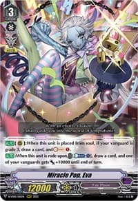 Miracle Pop, Eva - D-VS05: V Clan Collection Vol.5 - Cardfight Vanguard card