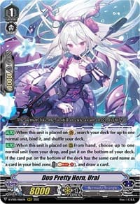 Duo Pretty Horn, Ural - D-VS05: V Clan Collection Vol.5 - Cardfight Vanguard card