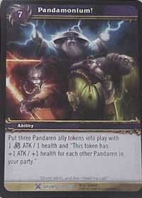 Pandamonium! - Drums of War - WoW card