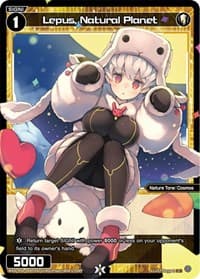Lepus, Natural Planet (Parallel Foil) - Vertex Diva - WIXOSS card