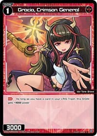 Gracia, Crimson General - Vertex Diva - WIXOSS card