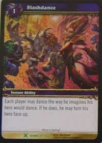 Slashdance - Drums of War - WoW card