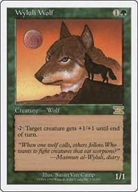Wyluli Wolf - Classic Sixth Edition - Magic: The Gathering card