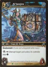 Al'lanora - Drums of War - WoW card