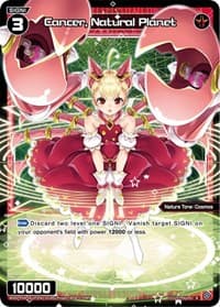 Cancer, Natural Planet (Parallel Foil) - Vertex Diva - WIXOSS card