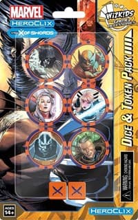X-Men: X of Swords Dice and Token Pack - X-Men: X of Swords - Heroclix card