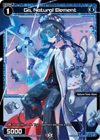 Ga, Natural Element (Parallel Foil) - Vertex Diva - WIXOSS card