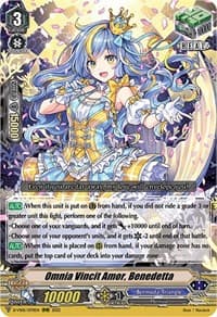 Omnia Vincit Amor, Benedetta - D-VS05: V Clan Collection Vol.5 - Cardfight Vanguard card