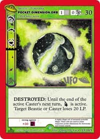 Pocket Dimension Orb - UFO: First Edition Spoiler Pack - MetaZoo card