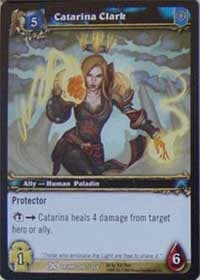 Catarina Clark - Drums of War - WoW card