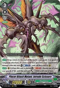 Pincer Attack Mutant, Intrude Scissors - D-VS05: V Clan Collection Vol.5 - Cardfight Vanguard card