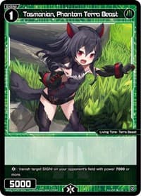 Tasmanian, Phantom Terra Beast - Vertex Diva - WIXOSS card