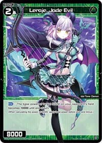 Leraje, Jade Evil (Parallel Foil) - Vertex Diva - WIXOSS card