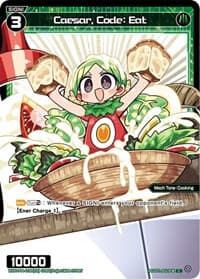 Caesar, Code: Eat (Parallel Foil) - Vertex Diva - WIXOSS card