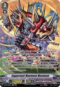 Juggernaut Maximum Maximum (SP) - D-VS05: V Clan Collection Vol.5 - Cardfight Vanguard card