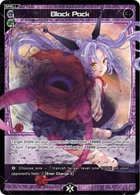 Black Pack (Parallel Foil) - Vertex Diva - WIXOSS card