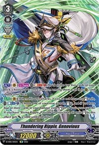 Thundering Ripple, Genovious (SP) - D-VS05: V Clan Collection Vol.5 - Cardfight Vanguard card
