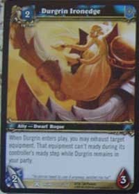 Durgrin Ironedge - Drums of War - WoW card