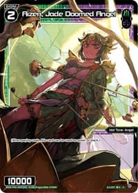 Aizen, Jade Doomed Angel (Parallel Foil) - Vertex Diva - WIXOSS card