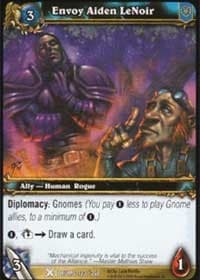 Envoy Aiden LeNoir - Drums of War - WoW card
