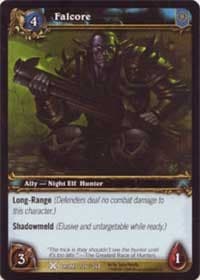 Falcore - Drums of War - WoW card