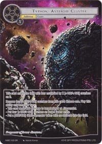 Typhon, Asteroid Cluster (Full Art) - A New World Emerges - Force of Will card