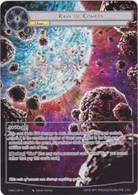 Rain of Comets (Full Art) - A New World Emerges - Force of Will card