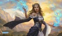 GamerMats Playmat - Summer Mage (Premium Black Stitched) - GamerMats Playmats - Playmats card