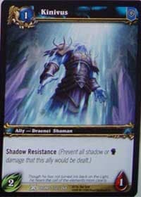 Kinivus - Drums of War - WoW card