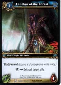 Lanthus of the Forest - Drums of War - WoW card