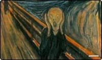 GamerMats Playmat - Scream (Premium White Stitched) - GamerMats Playmats - Playmats card