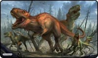 GamerMats Playmat - Stampede of Dinosaurs (Premium Black Stitched) - GamerMats Playmats - Playmats card