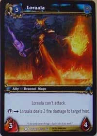 Loraala - Drums of War - WoW card