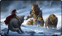 GamerMats Playmat - Red Vs Gold - GamerMats Playmats - Playmats card
