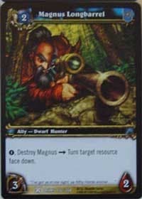 Magnus Longbarrel - Drums of War - WoW card