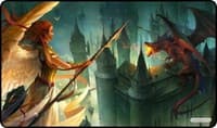 GamerMats Playmat - Protect the Castle (Premium White Stitched) - GamerMats Playmats - Playmats card