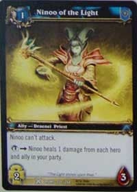 Ninoo of the Light - Drums of War - WoW card