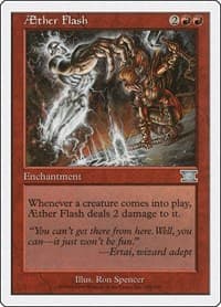 Aether Flash - Classic Sixth Edition - Magic: The Gathering card