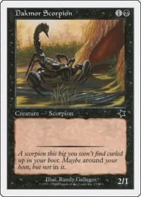 Dakmor Scorpion - Starter 1999 - Magic: The Gathering card