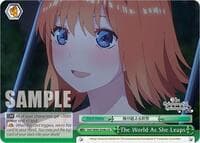 The World As She Leaps - The Quintessential Quintuplets 2 - Weiss Schwarz card