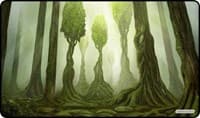GamerMats Playmat - Magic Forest (Premium Black Stitched) - GamerMats Playmats - Playmats card