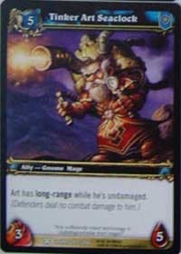 Tinker Art Seaclock - Drums of War - WoW card