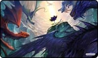 GamerMats Playmat - Lotus Guardians (Premium Black Stitched) - GamerMats Playmats - Playmats card