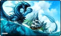GamerMats Playmat - Island Guardian (Premium White Stitched) - GamerMats Playmats - Playmats card