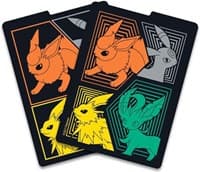 Evolving Skies Card Divider - Jolteon, Flareon, Umbreon, and Leafeon - Pokemon International Card Dividers - Collectible Storage card
