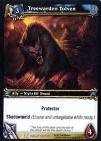Treewarden Tolven - Drums of War - WoW card