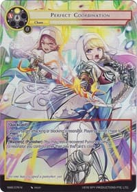 Perfect Coordination (Full Art) - A New World Emerges - Force of Will card
